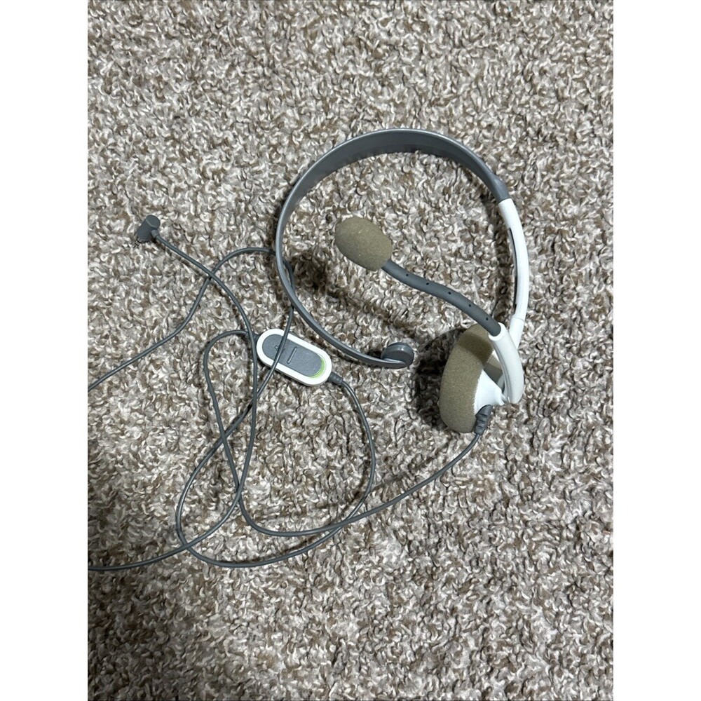 Microsoft Communicator White/Gray Headband Headsets